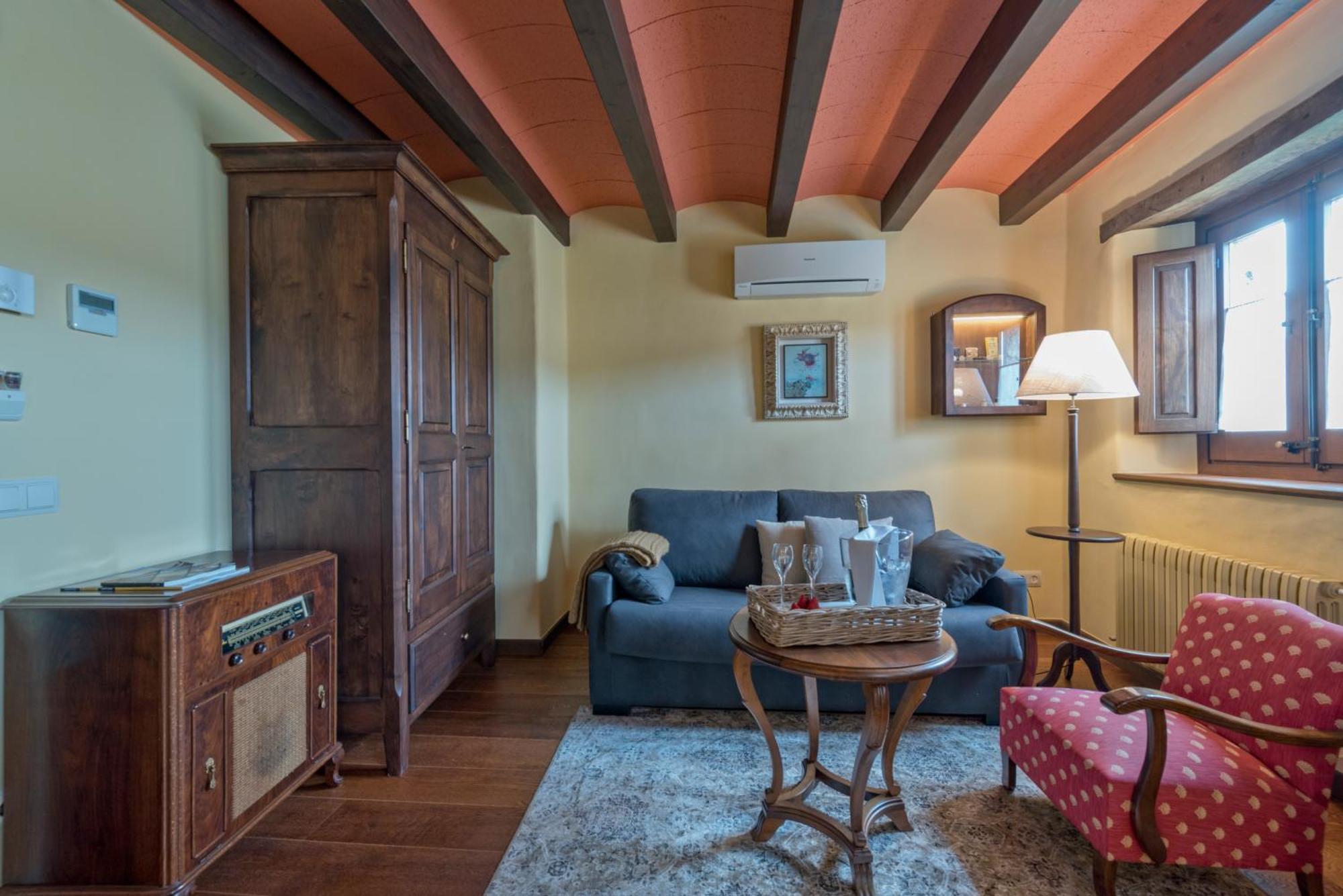 Hotel Cal Sastre Santa Pau Chambre photo