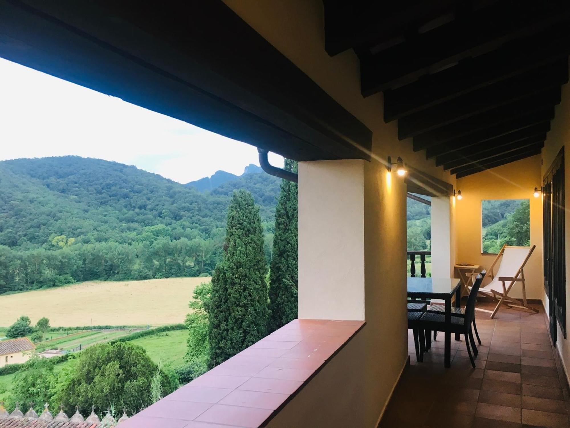 Hotel Cal Sastre Santa Pau Extérieur photo